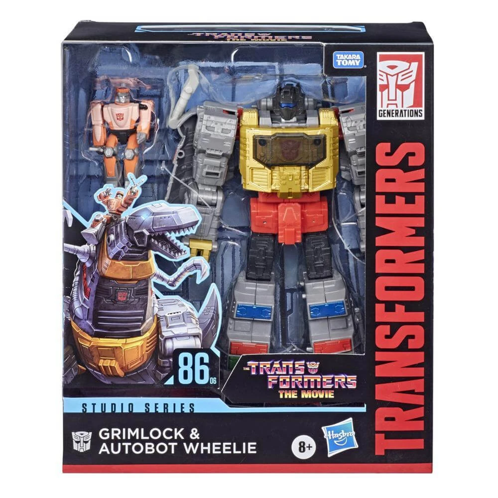 Hasbro - Transformers Grimlock E Autobot Wheelie Transformers Studio Series Leader Class Action Figure 2021 Wave 1 3 Hasbro - Transformers Grimlock E Autobot Wheelie Transformers Studio Series Leader Class Action Figure 2021 Wave 1