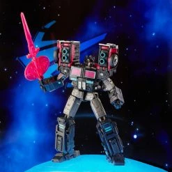 Hasbro - Transformers Leader SCOURGE Black Convoy Exclusive Transformers Legacy Velocitron Speedia 500 -Funko Shop 88304c