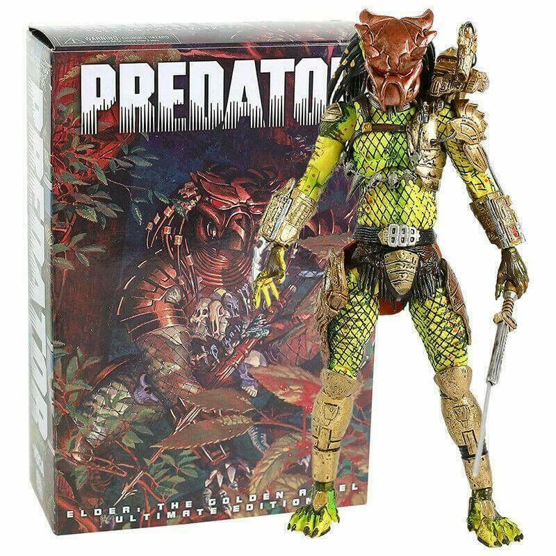 Predator 1718 Action Figure Ultimate Elder: The Golden Angel 21 Cm NECA 51573 3 Predator 1718 Action Figure Ultimate Elder: The Golden Angel 21 Cm NECA 51573