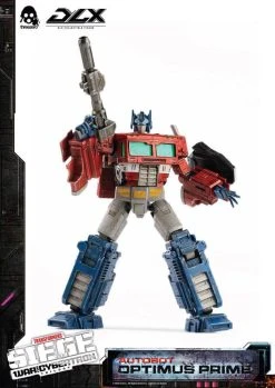 ThreeZero Optimus Prime Transformers: War For Cybertron Trilogy DLX Action Figure 25 Cm -Funko Shop x 3z0202