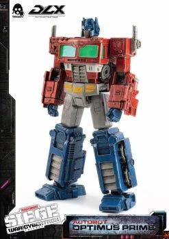 ThreeZero Optimus Prime Transformers: War For Cybertron Trilogy DLX Action Figure 25 Cm -Funko Shop x 3z0202 b