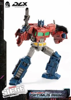 ThreeZero Optimus Prime Transformers: War For Cybertron Trilogy DLX Action Figure 25 Cm -Funko Shop x 3z0202 f