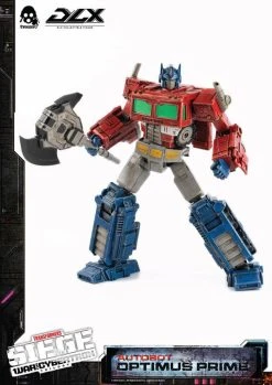 ThreeZero Optimus Prime Transformers: War For Cybertron Trilogy DLX Action Figure 25 Cm -Funko Shop x 3z0202 j