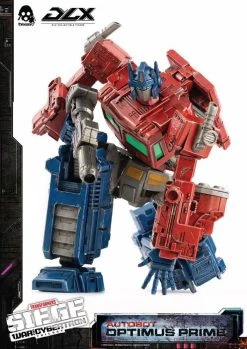 ThreeZero Optimus Prime Transformers: War For Cybertron Trilogy DLX Action Figure 25 Cm -Funko Shop x 3z0202 l