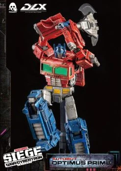 ThreeZero Optimus Prime Transformers: War For Cybertron Trilogy DLX Action Figure 25 Cm -Funko Shop x 3z0202 p
