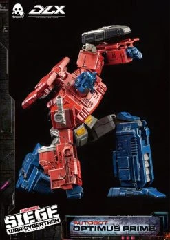 ThreeZero Optimus Prime Transformers: War For Cybertron Trilogy DLX Action Figure 25 Cm -Funko Shop x 3z0202 q