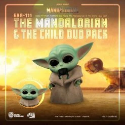 BEAST KINGDOM Star Wars The Mandalorian Egg Attack Action Action Figures The Mandalorian & The Child 7 - 17 Cm -Funko Shop x bkdeaa 111 c