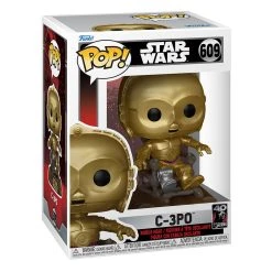 FUNKO C3P0 In Chair Star Wars Return Of The Jedi 40th Anniversary POP! Vinyl Figure 9 Cm - 609