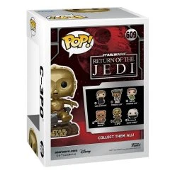 FUNKO C3P0 In Chair Star Wars Return Of The Jedi 40th Anniversary POP! Vinyl Figure 9 Cm - 609 -Funko Shop x fk70744 b