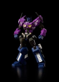 Flame Toys Shattered Glass Optimus Prime (Attack Mode) Transformers Furai Model Plastic Model Kit 15 Cm