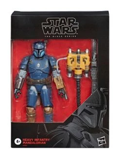 Hasbro - Black Series Fanteria Pesante Star Wars Mandalorian Black Series Action Figure Heavy Infantry Exclusive 15 Cm