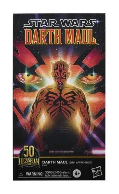 Hasbro - Black Series Darth Maul (Sith Apprentice) Star Wars Black Series Lucasfilm 50th Ann. Action Figure 2021 15 Cm -Funko Shop x hasf2814 b