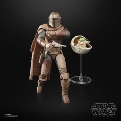 Hasbro - Black Series Star Wars The Mandalorian Black Series Action Figure 2021 The Mandalorian & Grogu (Arvala-7) 15 Cm -Funko Shop x hasf2882 e