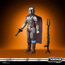 Hasbro - Black Series The Mandalorian (Beskar) Star Wars Retro Collection Action Figure 2022 10 Cm Kenner - September 2022 -Funko Shop x hasf4456 b