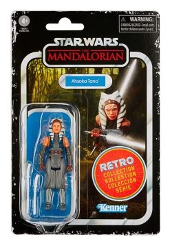 Hasbro - Black Series Ahsoka Tano Star Wars The Mandalorian Retro Collection Action Figure 2022 10 Cm Kenner