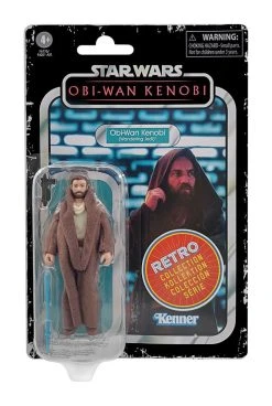 Hasbro - Kenner Star Wars: Obi-Wan Kenobi Retro Collection Action Figure 2022 Obi-Wan Kenobi (Wandering Jedi) 10 Cm