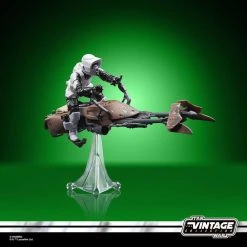 Hasbro - Black Series Speeder Bike & Scout Trooper Star Wars Episode VI Vintage Collection Vehicle With Figure -Funko Shop x hasf6882 c