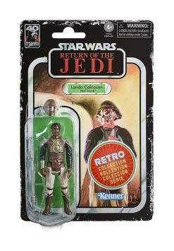 Hasbro - Black Series Lando Calrissian (Skiff Guard) Star Wars Episode VI Retro Collection Action Figure 10 Cm