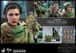 Hot Toys Princess Leia Star Wars Episode VI Movie Masterpiece Action Figure 1/6 27 Cm -Funko Shop x hot903138 h 1