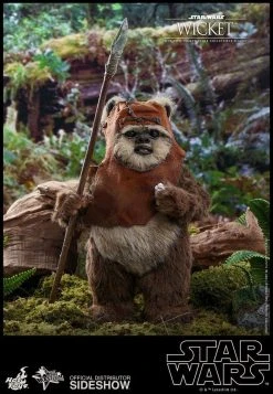 Hot Toys Wicket Star Wars Episode VI Movie Masterpiece Action Figure 1/6 15 Cm 21 Hot Toys Wicket Star Wars Episode VI Movie Masterpiece Action Figure 1/6 15 Cm -Funko Shop x hot904975 g 1