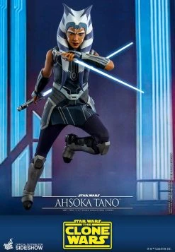 Hot Toys Ahsoka Tano Star Wars The Clone Wars Action Figure 1/6 29 Cm -Funko Shop x hot906960 d