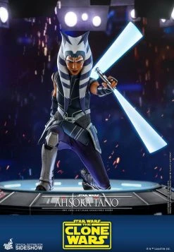 Hot Toys Ahsoka Tano Star Wars The Clone Wars Action Figure 1/6 29 Cm -Funko Shop x hot906960 j