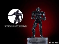 Iron Studios Star Wars The Mandalorian BDS Art Scale Statue 1/10 Dark Trooper 24 Cm -Funko Shop x is12838 j