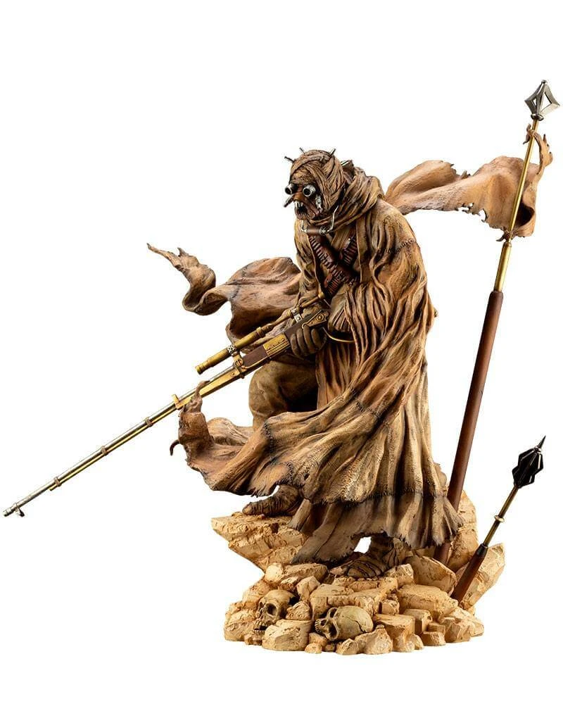 Kotobukiya Tusken Raider Barbaric Desert Tribe Star Wars ARTFX PVC Statue 1/7 Artist Series Ver. 33 3 Kotobukiya Tusken Raider Barbaric Desert Tribe Star Wars ARTFX PVC Statue 1/7 Artist Series Ver. 33
