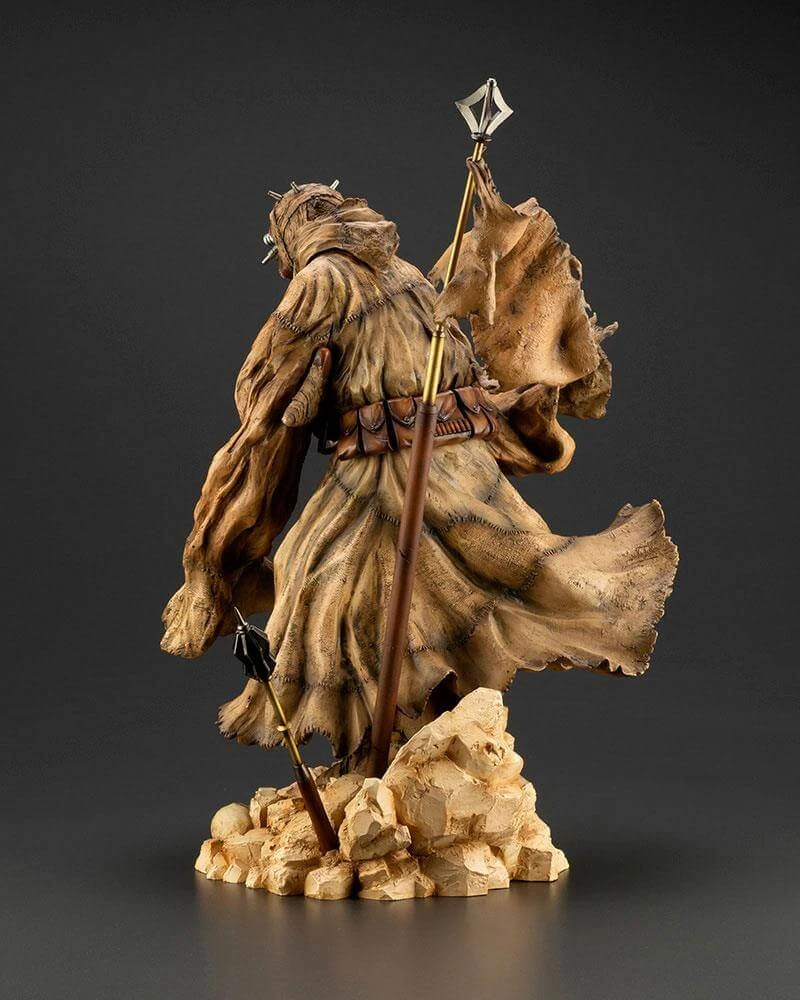 Kotobukiya Tusken Raider Barbaric Desert Tribe Star Wars ARTFX PVC Statue 1/7 Artist Series Ver. 33 9 Kotobukiya Tusken Raider Barbaric Desert Tribe Star Wars ARTFX PVC Statue 1/7 Artist Series Ver. 33 - immagine 7