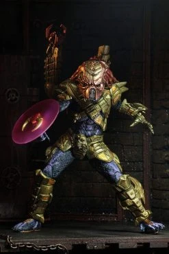 Predator Ultimate Lasershot Predator 21 Cm Action Figure NECA 51561 Con Luci -Funko Shop x neca51561 g