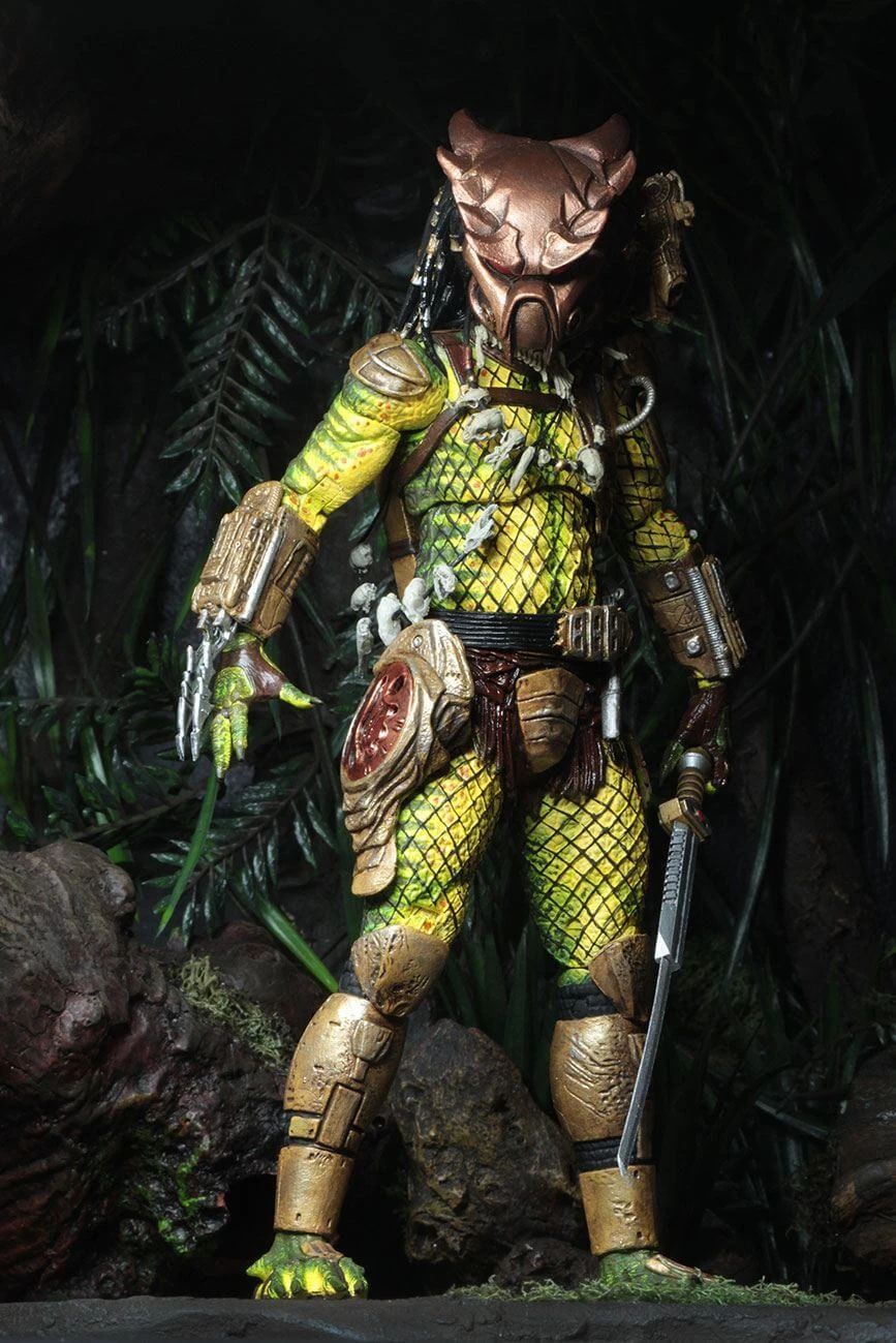 Predator 1718 Action Figure Ultimate Elder: The Golden Angel 21 Cm NECA 51573 9 Predator 1718 Action Figure Ultimate Elder: The Golden Angel 21 Cm NECA 51573 - immagine 7