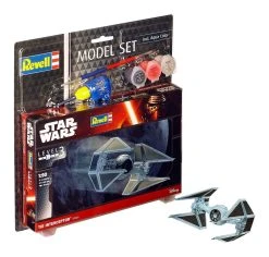 Revell TIE Interceptor Caccia Model Kit Star Wars 1/90 10 Cm Con Colori