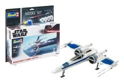Revell Resistance X-Wing Fighter Caccia Model Kit Star Wars 1/50 25 Cm Set Deluxe Con Colori -Funko Shop x rev66744